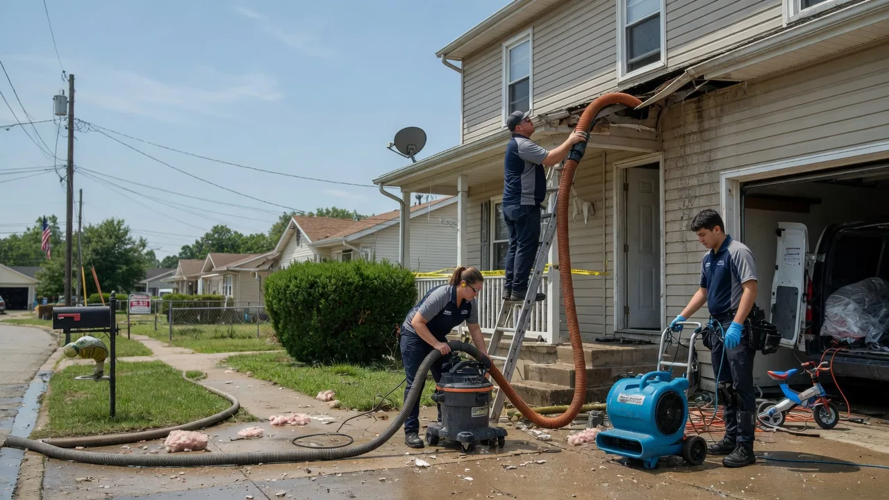 Water Damage Restoration in Dry Creek, LA near me